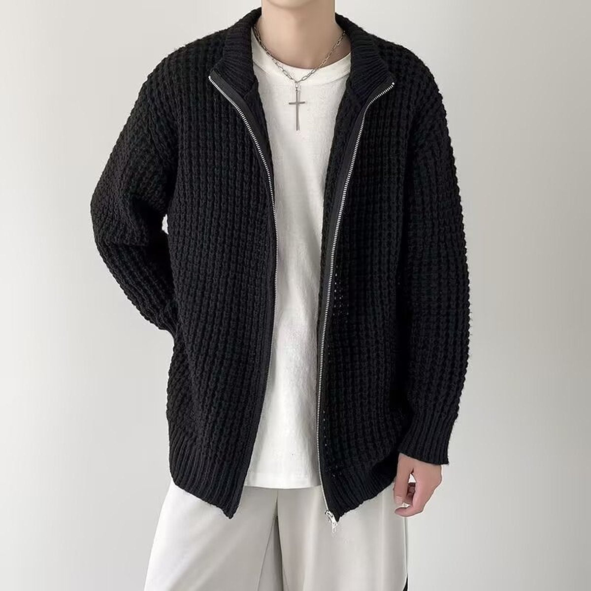 Men's Knitwear Coat