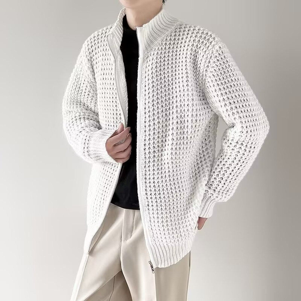 Men's Knitwear Coat
