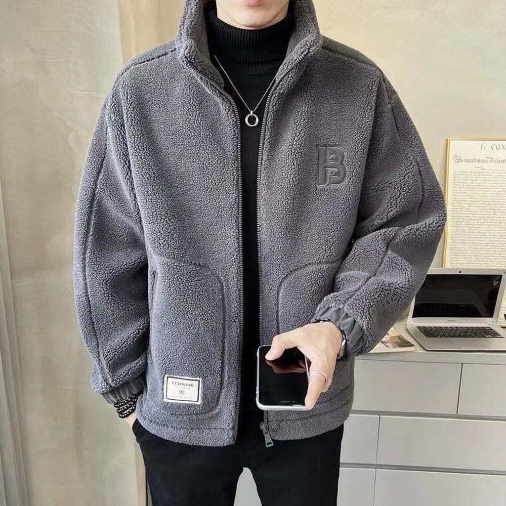 Men's Lamb Wool Coat