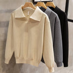 Men's Lapel Knitted Polo Shirt