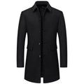 Men's Lapel Middle-aged Coat Woolen