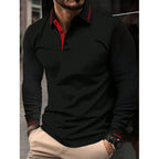 Men's Lapel Sports Polo Shirt