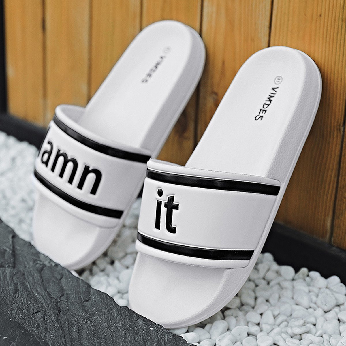 Men's Large Size Slippers Wear Flip-flop Beach Shoes