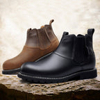 Men's Leather Ankle Boots