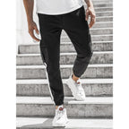 Men's Leather Bound Casual Pants