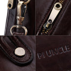 Men's Leather Clutch Bag