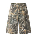 Men's Leaves Camouflage Workwear Shorts