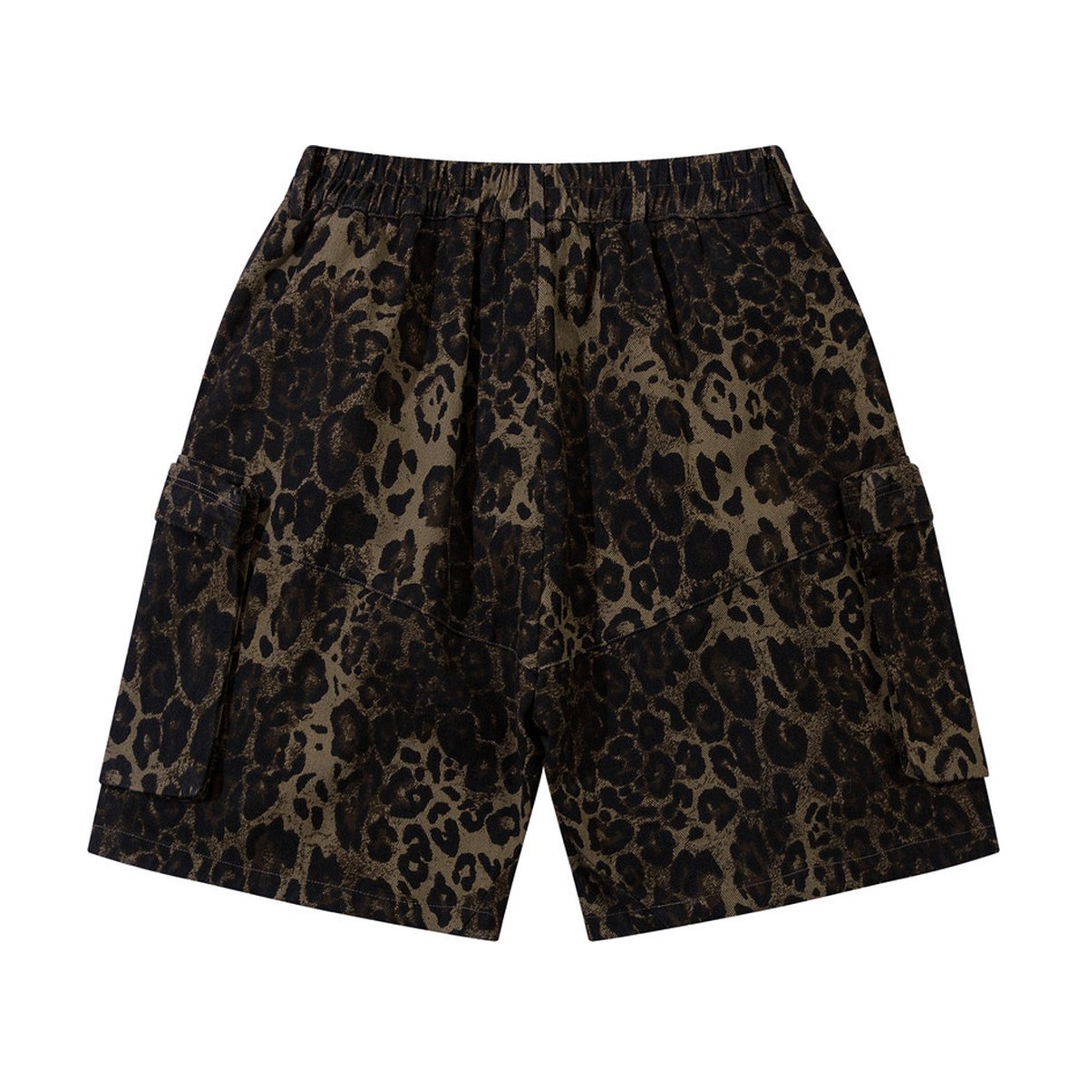 Men's Leopard Camouflage Workwear Shorts