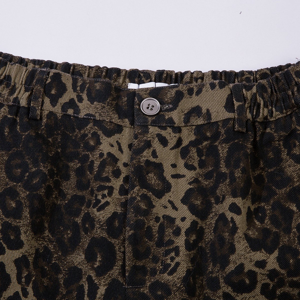 Men's Leopard Camouflage Workwear Shorts