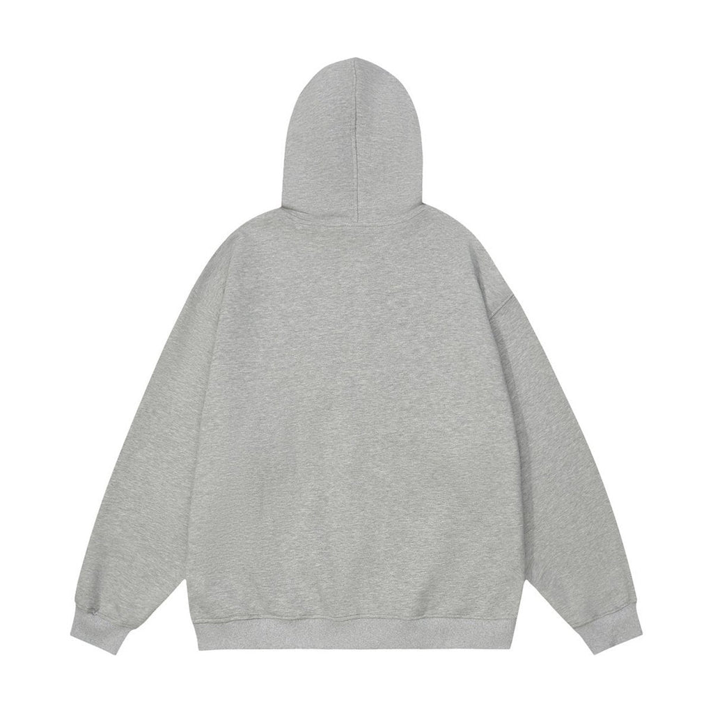 Men's Letter Embroidered Cardigan Sweater