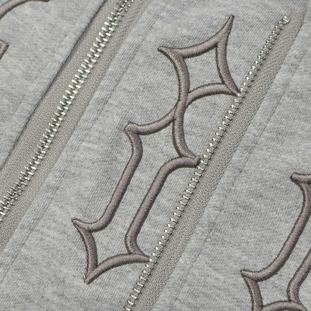 Men's Letter Embroidered Cardigan Sweater