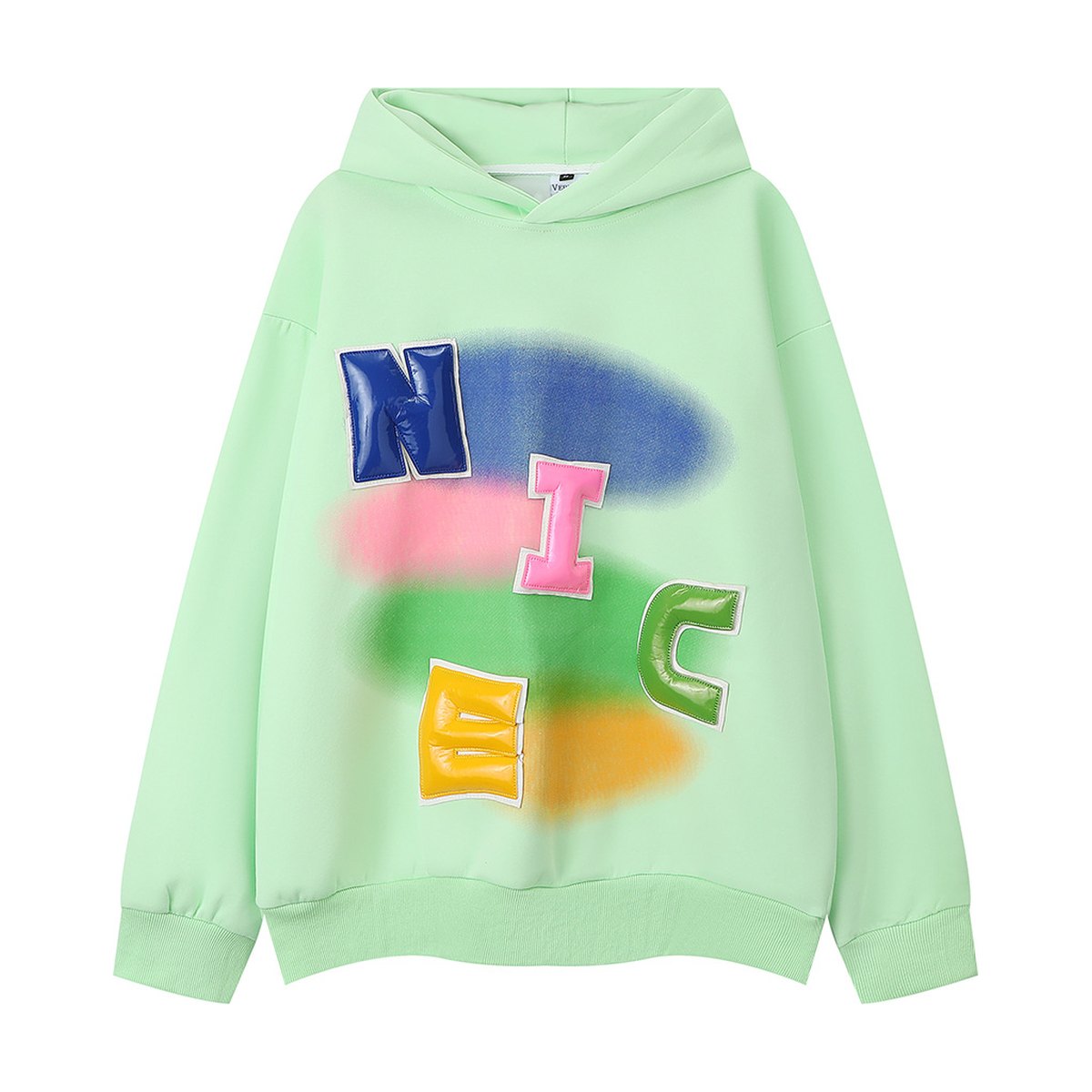 Men's Letter Inkjet Printed Hoodie