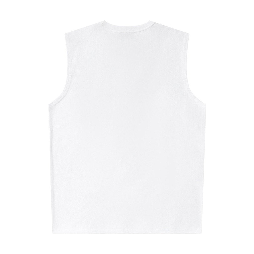 Men's Letter Printing Casual Vest