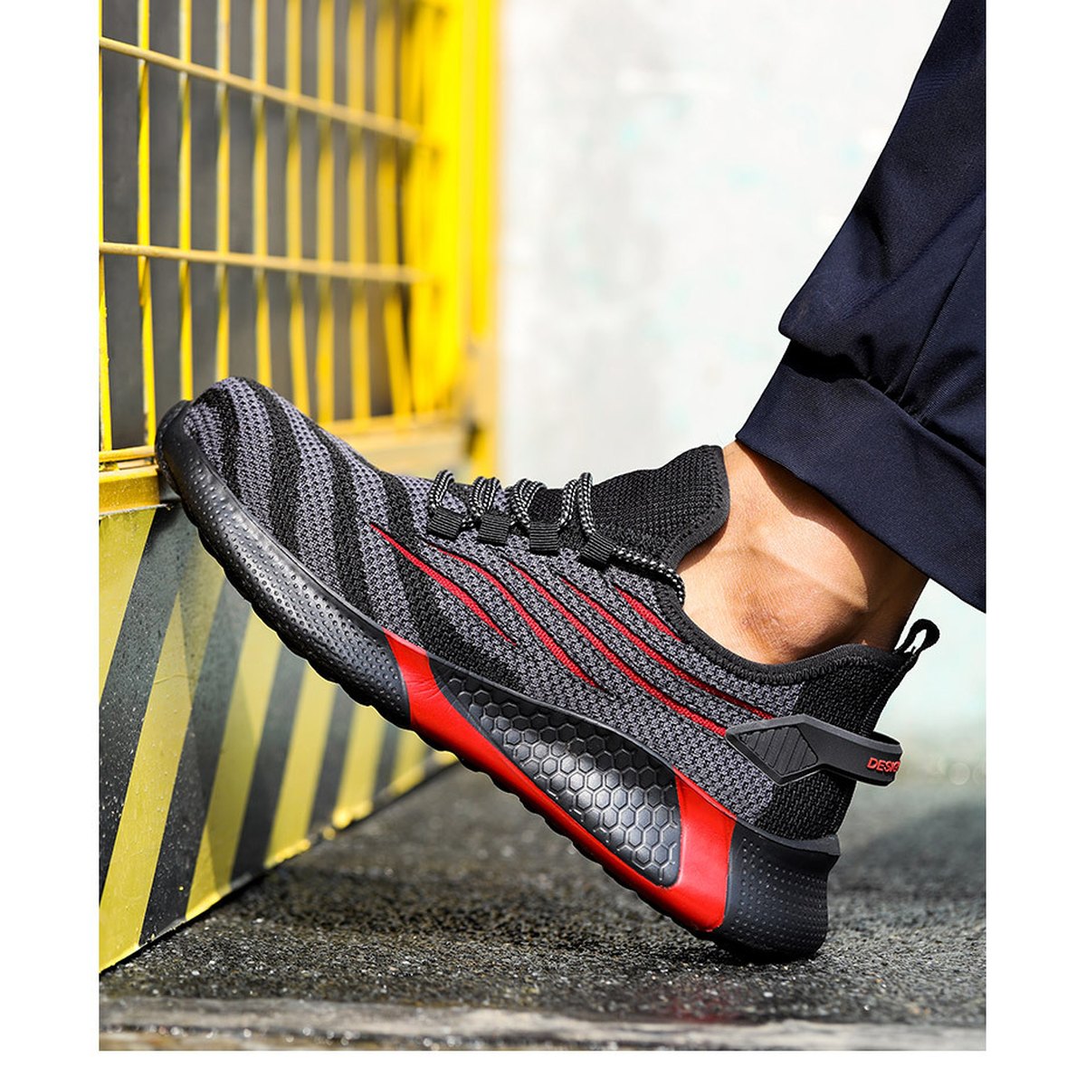 Men's Lightweight Non-slip Protective Work Shoes