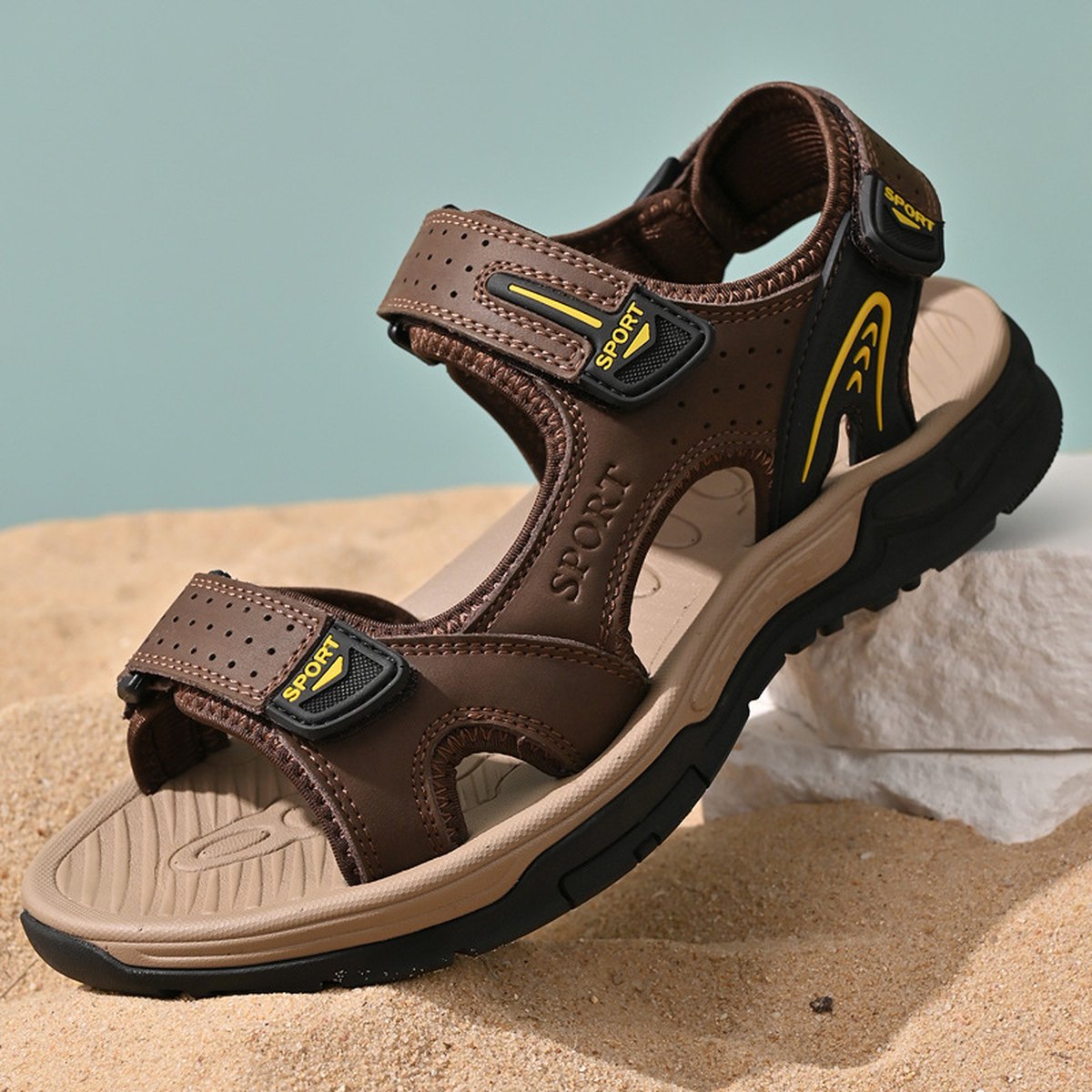 Men's Lightweight Outdoor Beach Open-toe Sandals