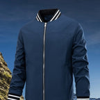 Men's Lightweight Windbreaker Bomber Jacket