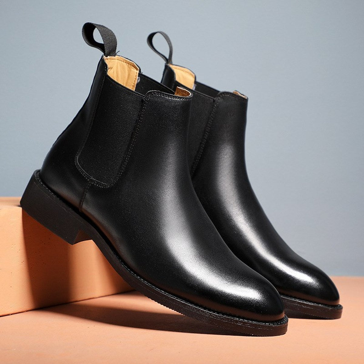 Men's Lined Leather Boots