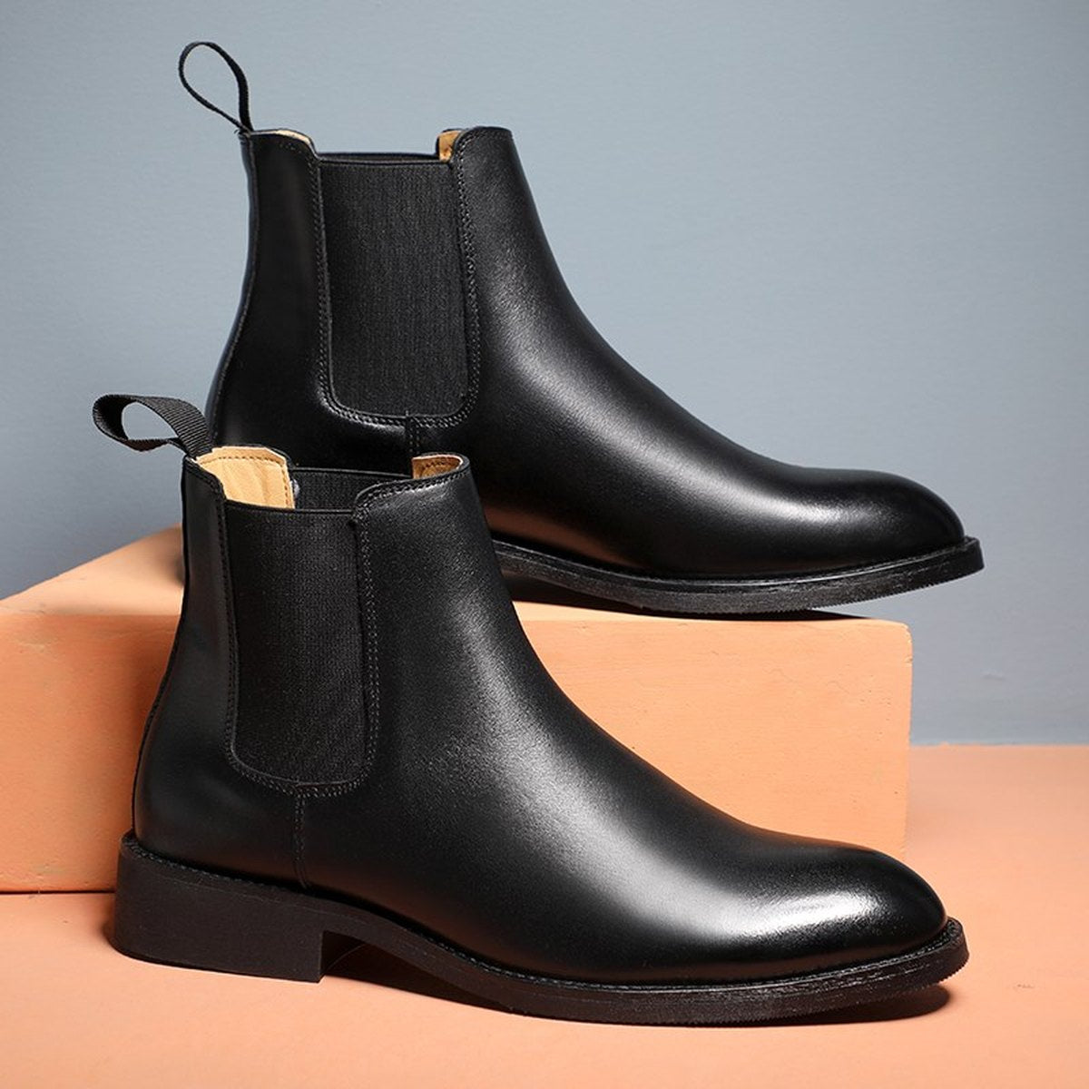 Men's Lined Leather Boots