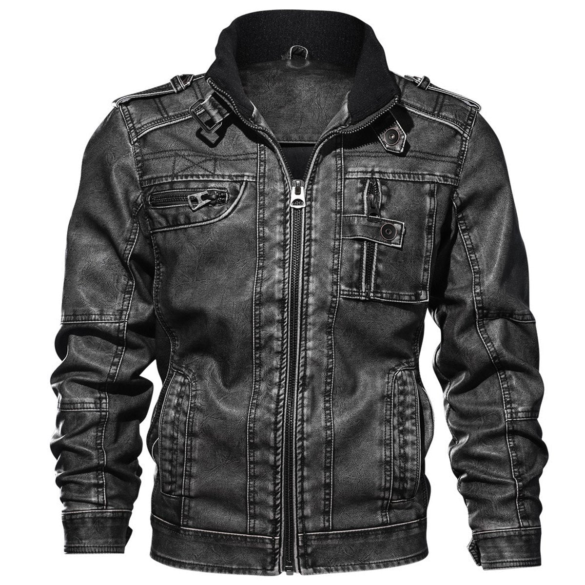 Men's Lj09-momenti Istantanei Leather Jacket