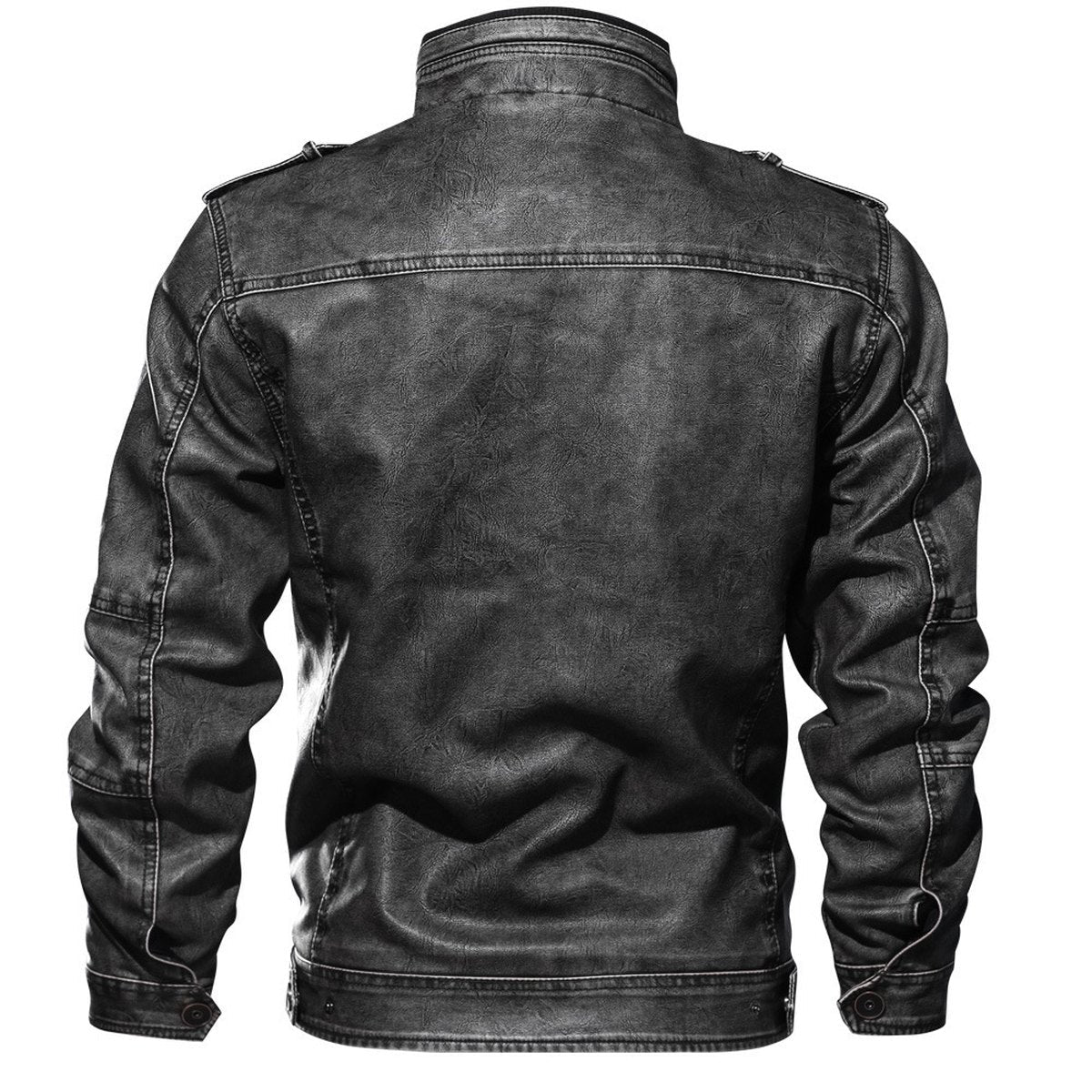 Men's Lj09-momenti Istantanei Leather Jacket