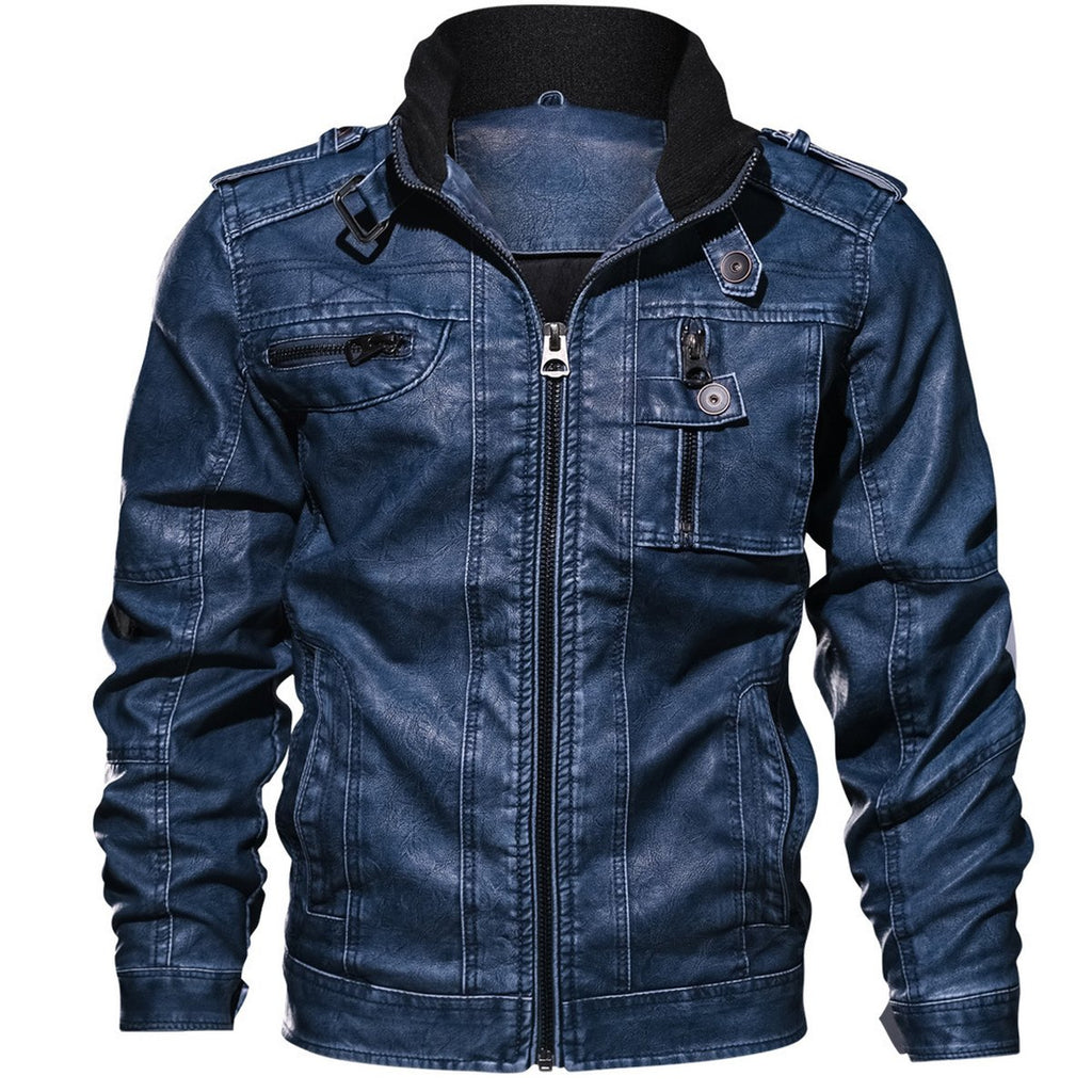 Men's Lj09-momenti Istantanei Leather Jacket