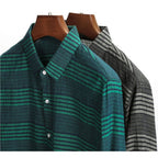 Men's Long Sleeve Shirt Light Business Casual Linen