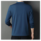 Men's Long Sleeve T - Shirt Leisure Young