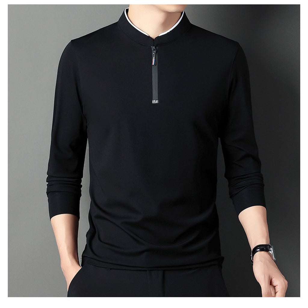 Men's Long Sleeve T - Shirt Leisure Young