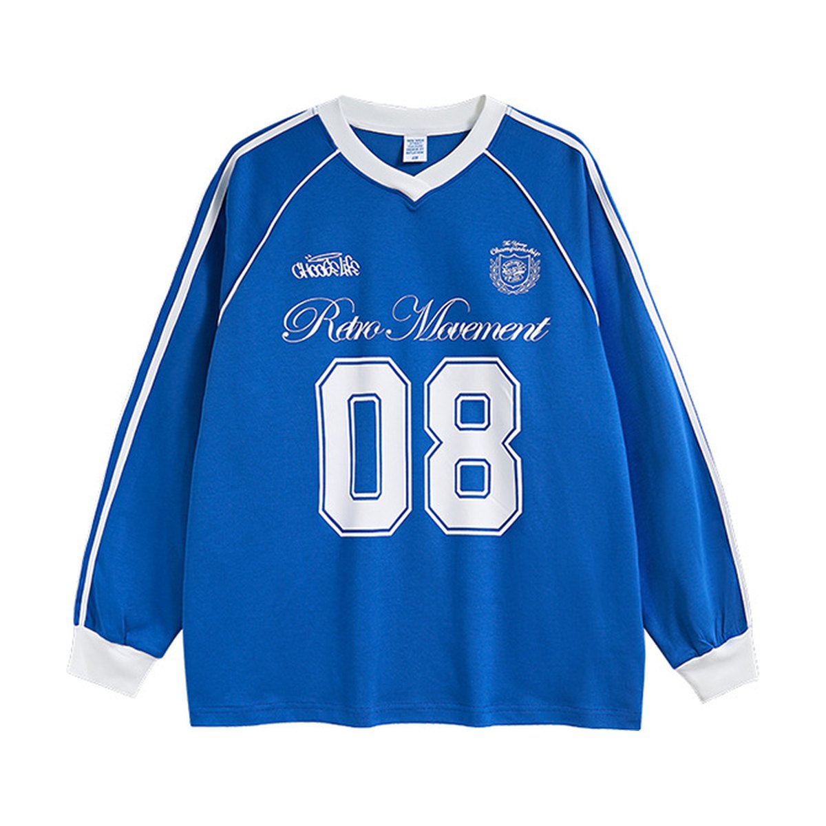 Men's Long Sleeve T-shirt Street American Jersey Top