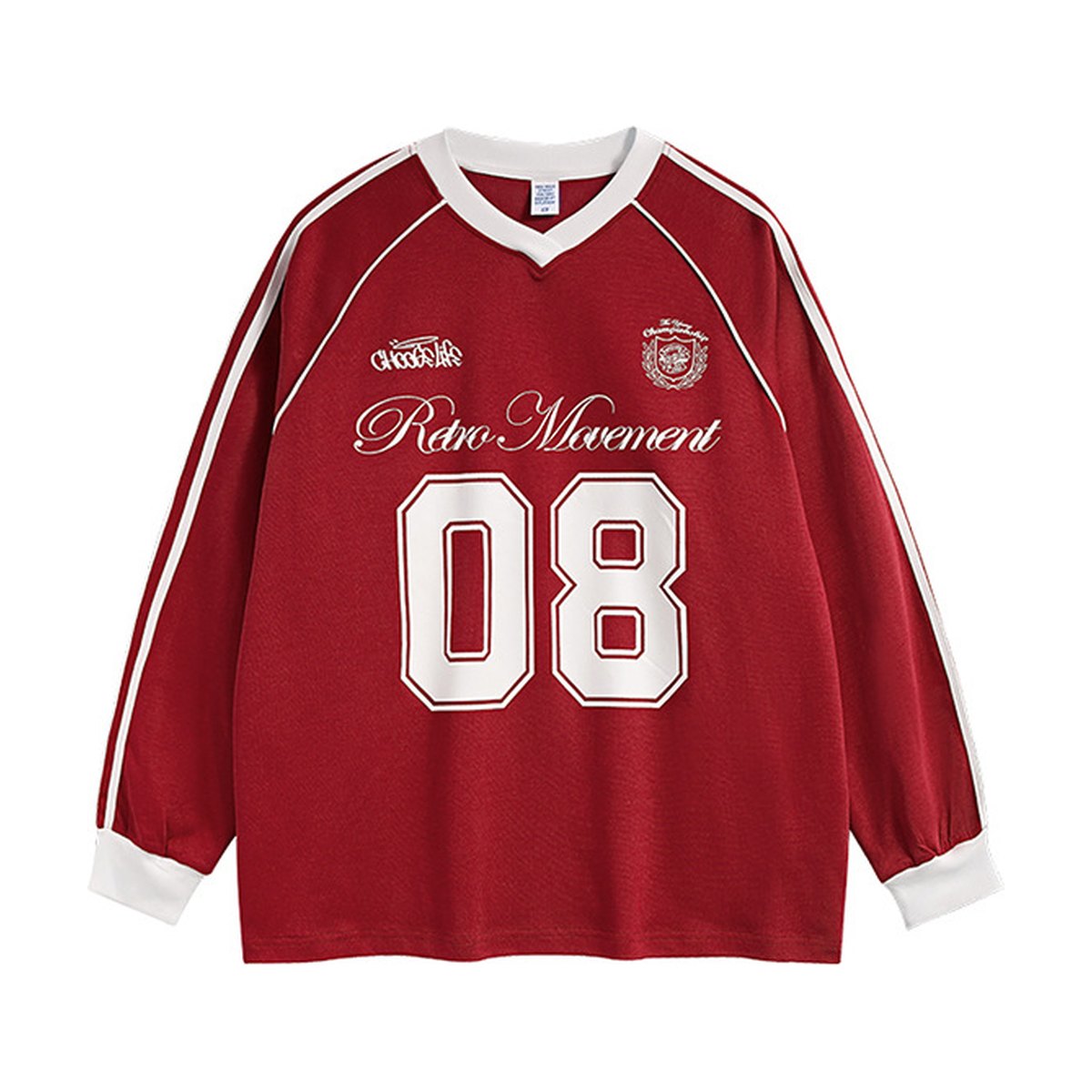 Men's Long Sleeve T-shirt Street American Jersey Top