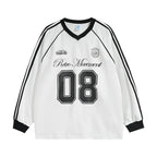 Men's Long Sleeve T-shirt Street American Jersey Top