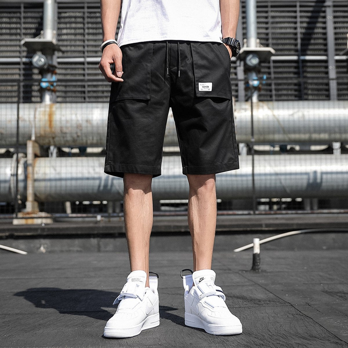 Men's Loose Cargo Shorts