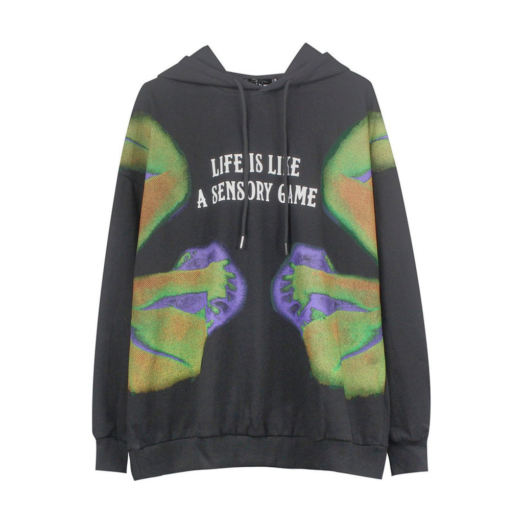 Men's Loose Hoodie Pullover