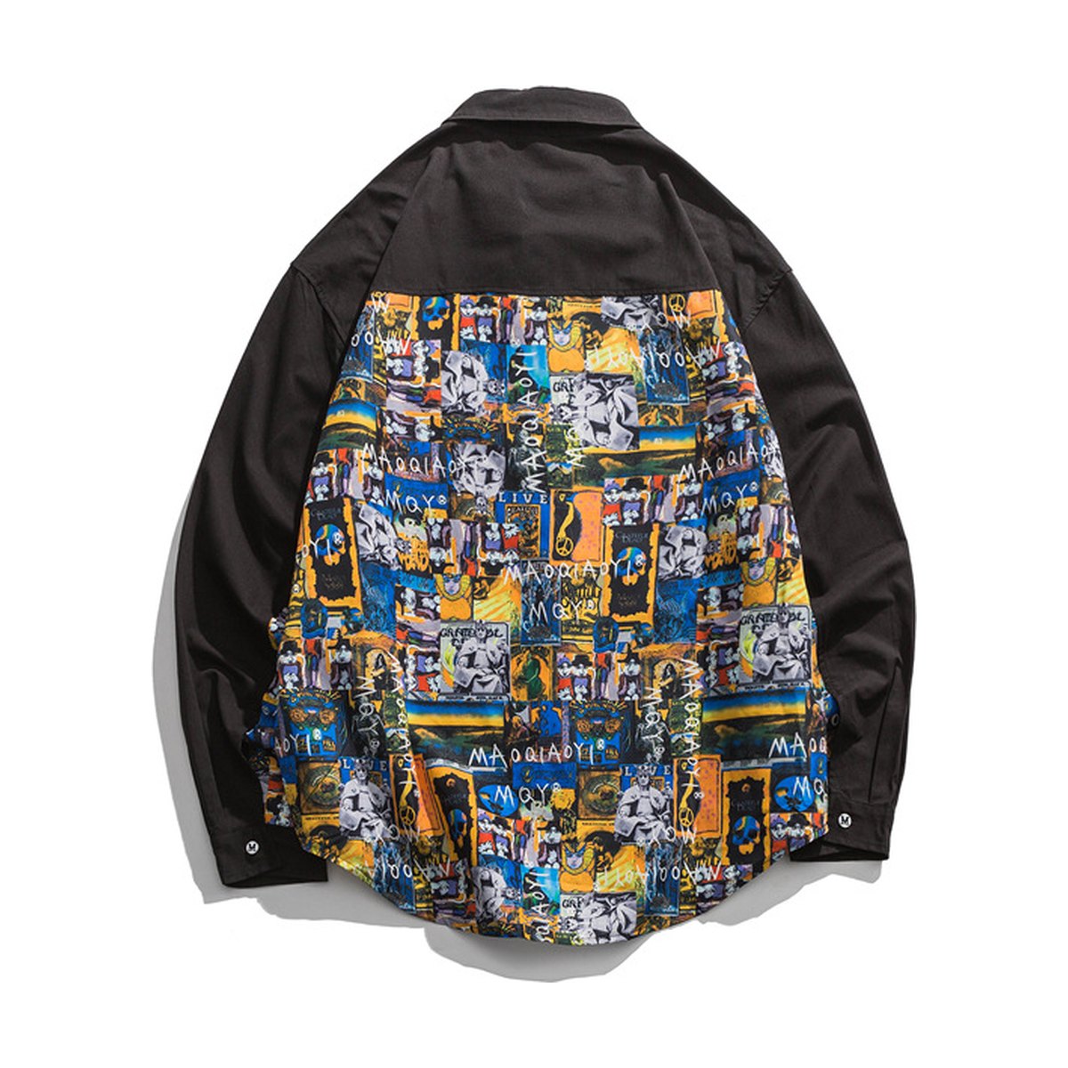 Men's Loose Printed Shirt