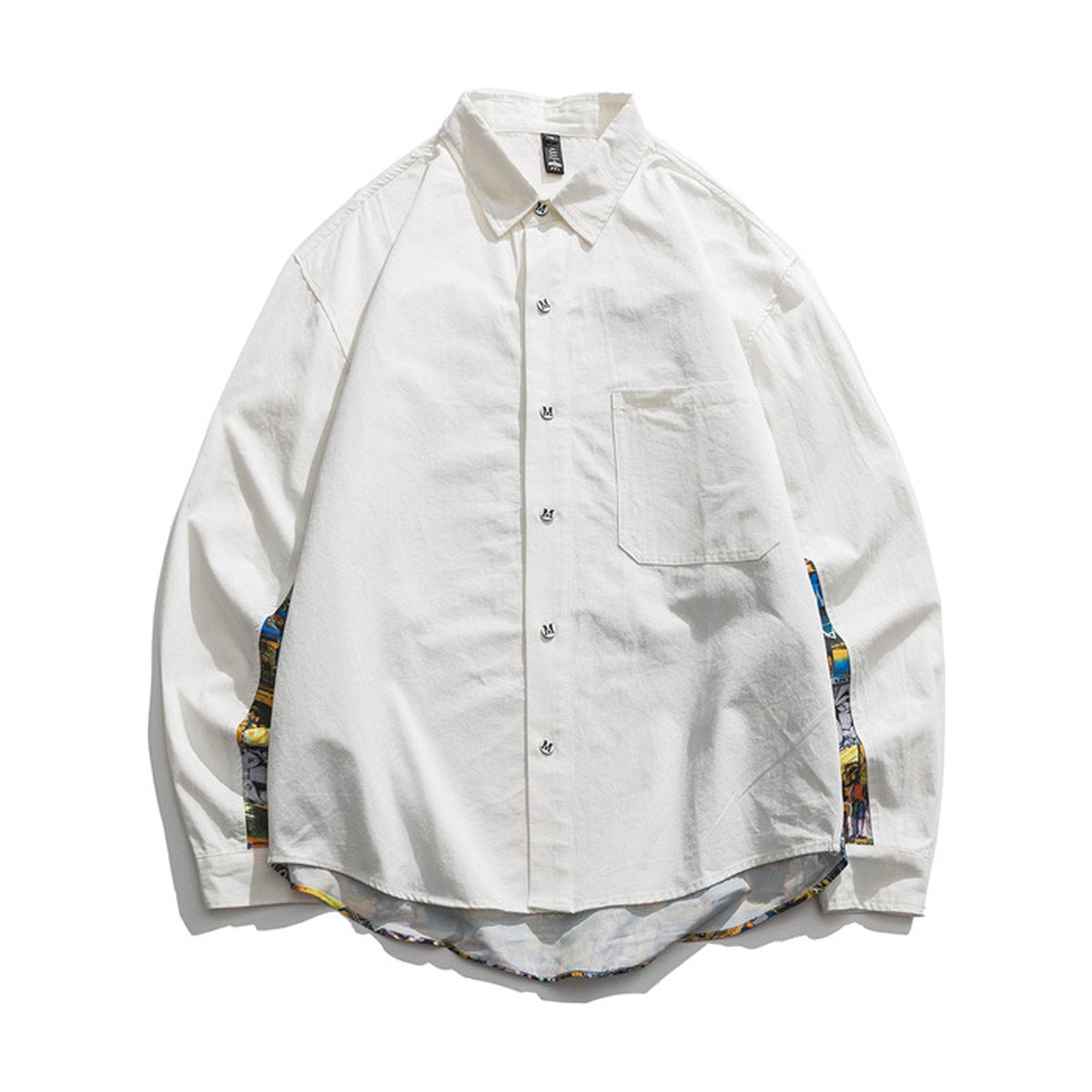 Men's Loose Printed Shirt