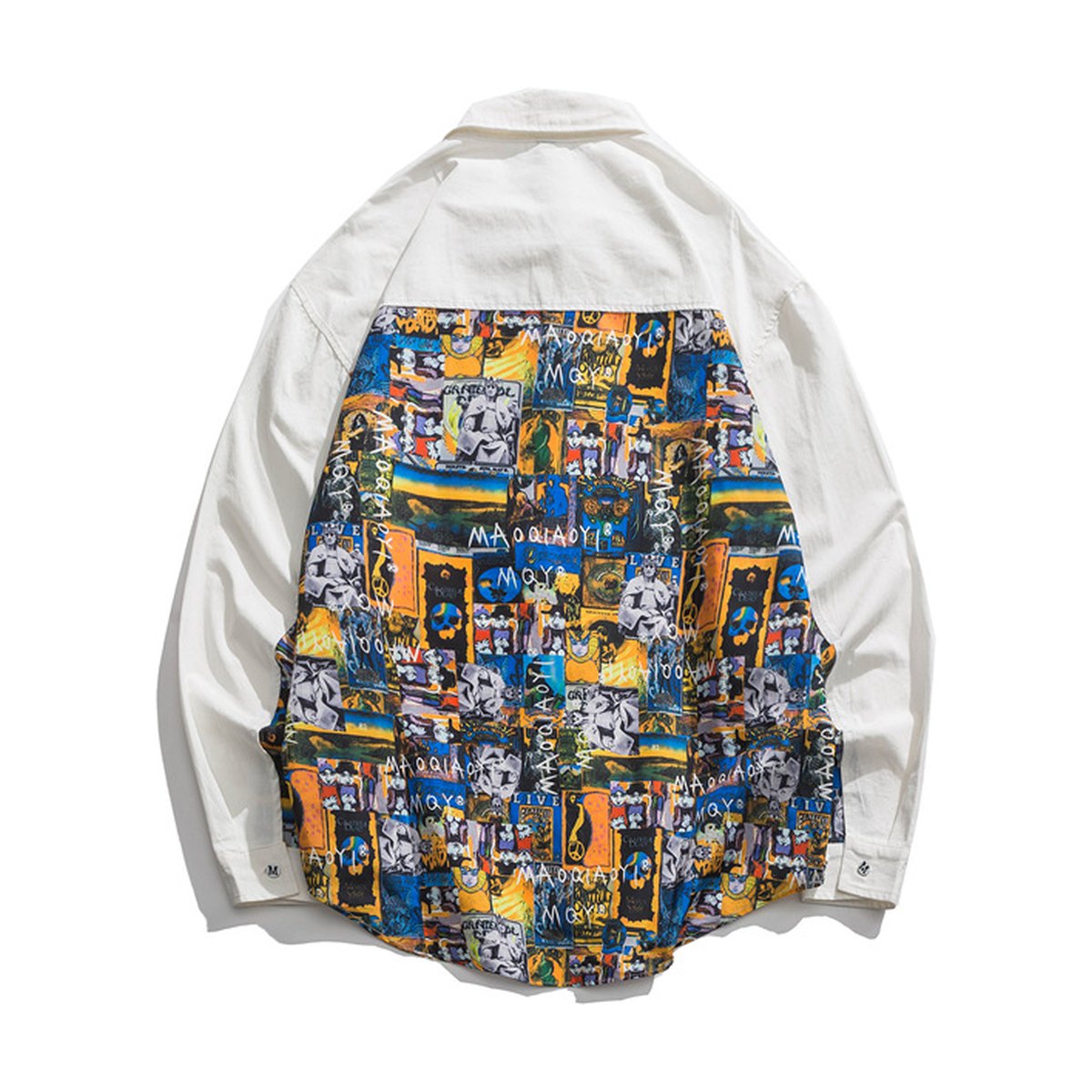 Men's Loose Printed Shirt
