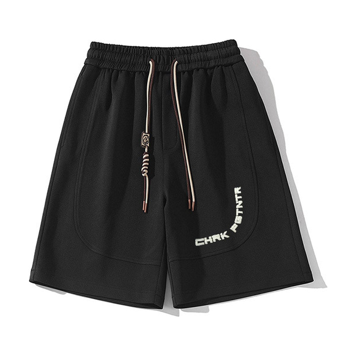 Men's Loose Puff Print Shorts Sweatpants