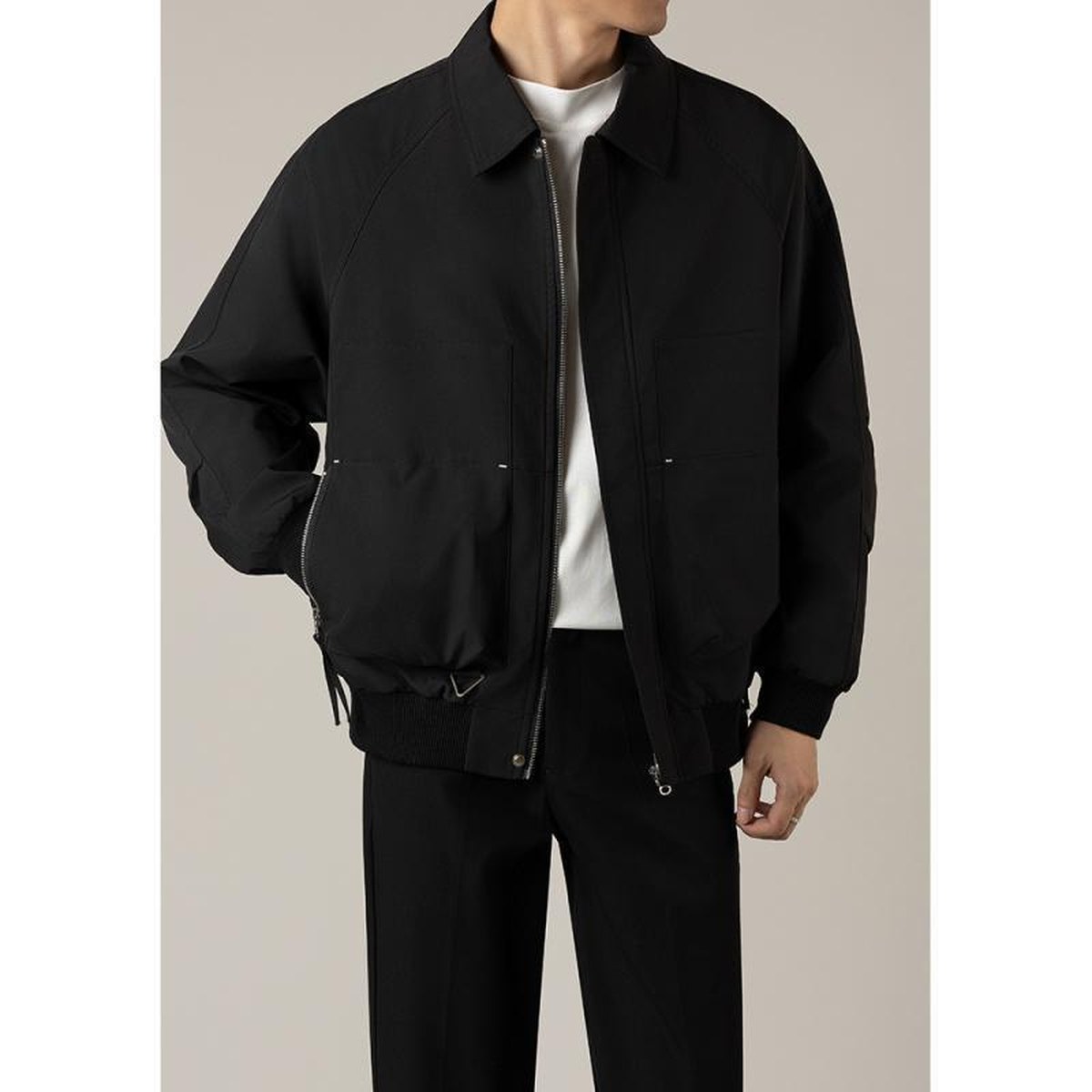 Men's Loose Short Lapels Jacket