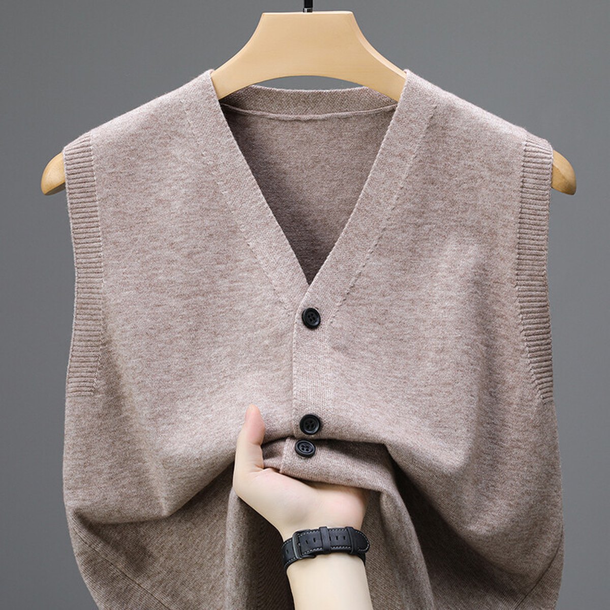 Men's Loose Sleeveless Knitwear Vest