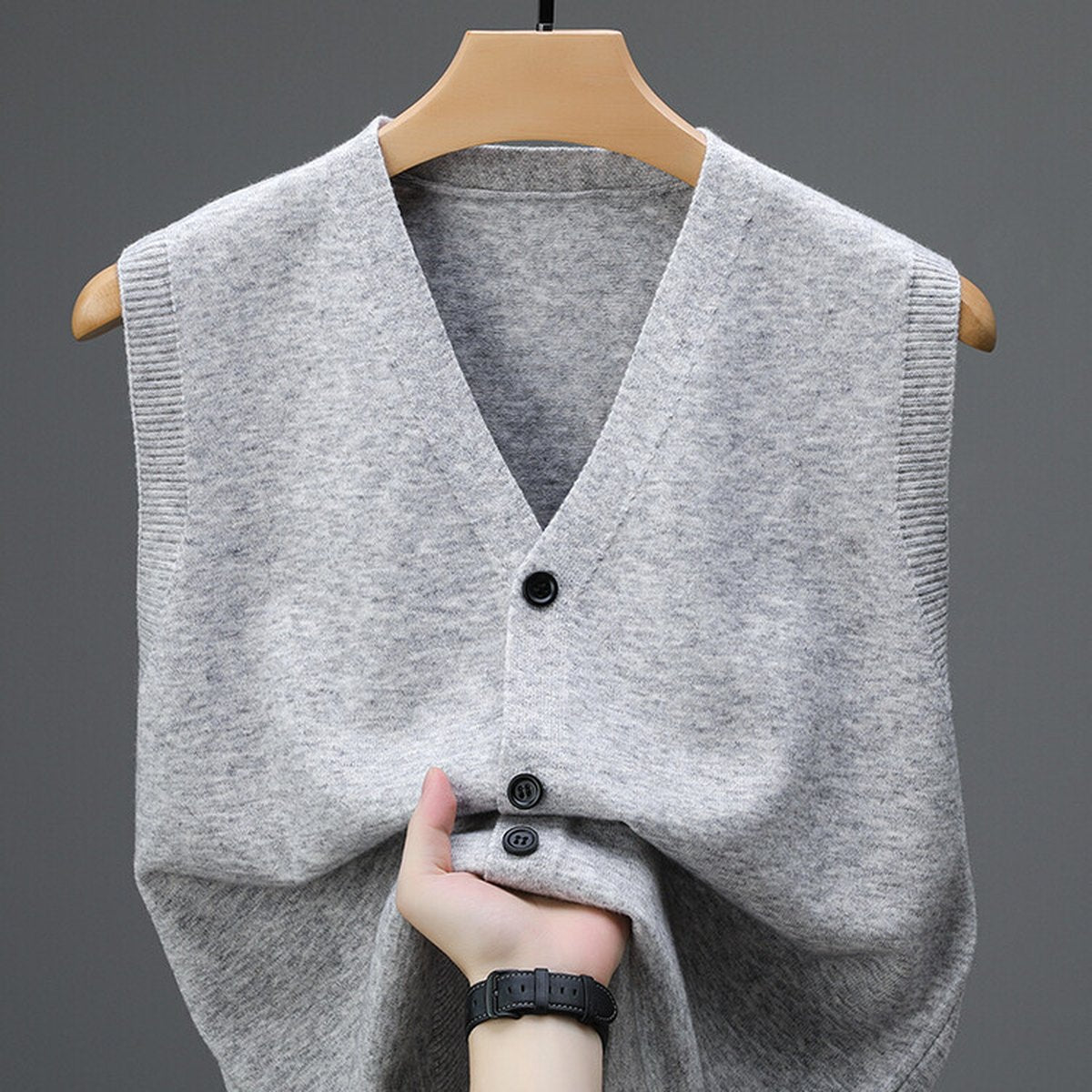 Men's Loose Sleeveless Knitwear Vest