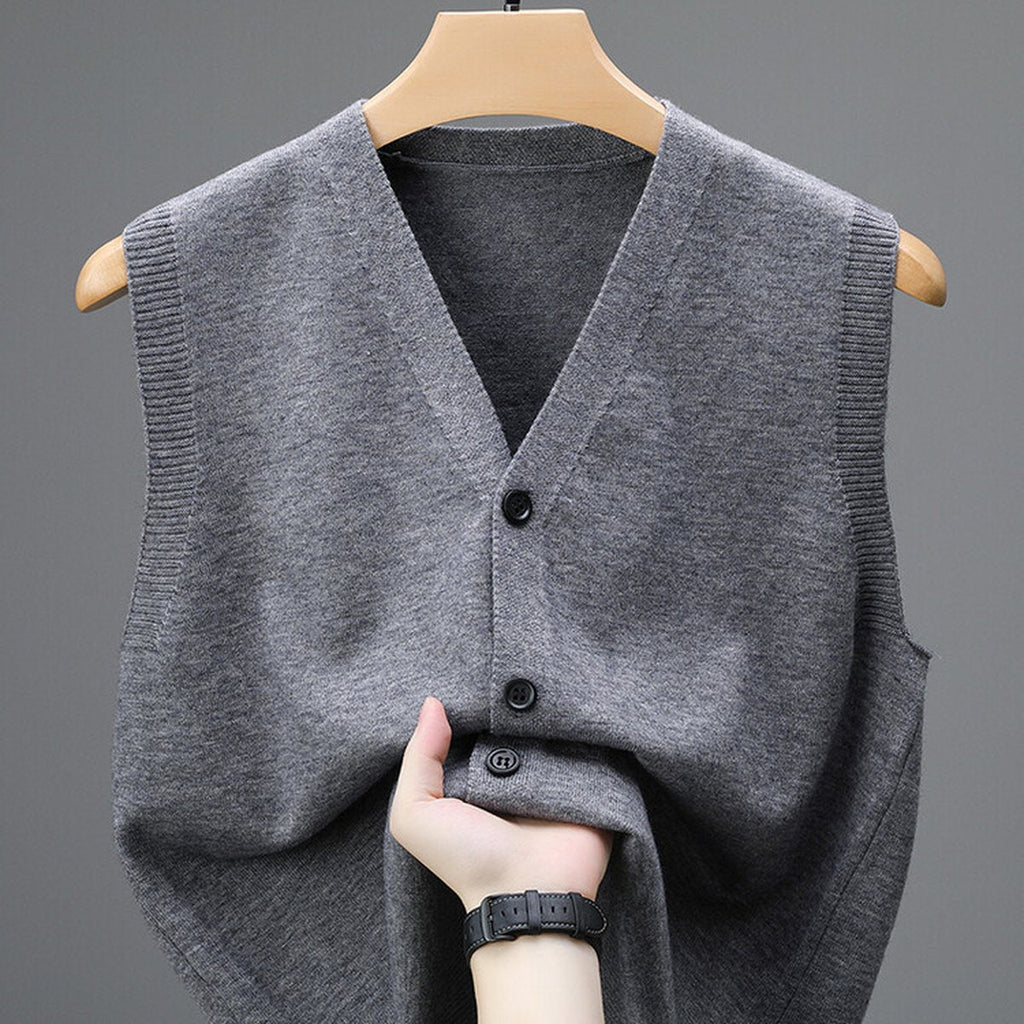 Men's Loose Sleeveless Knitwear Vest