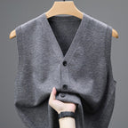 Men's Loose Sleeveless Knitwear Vest