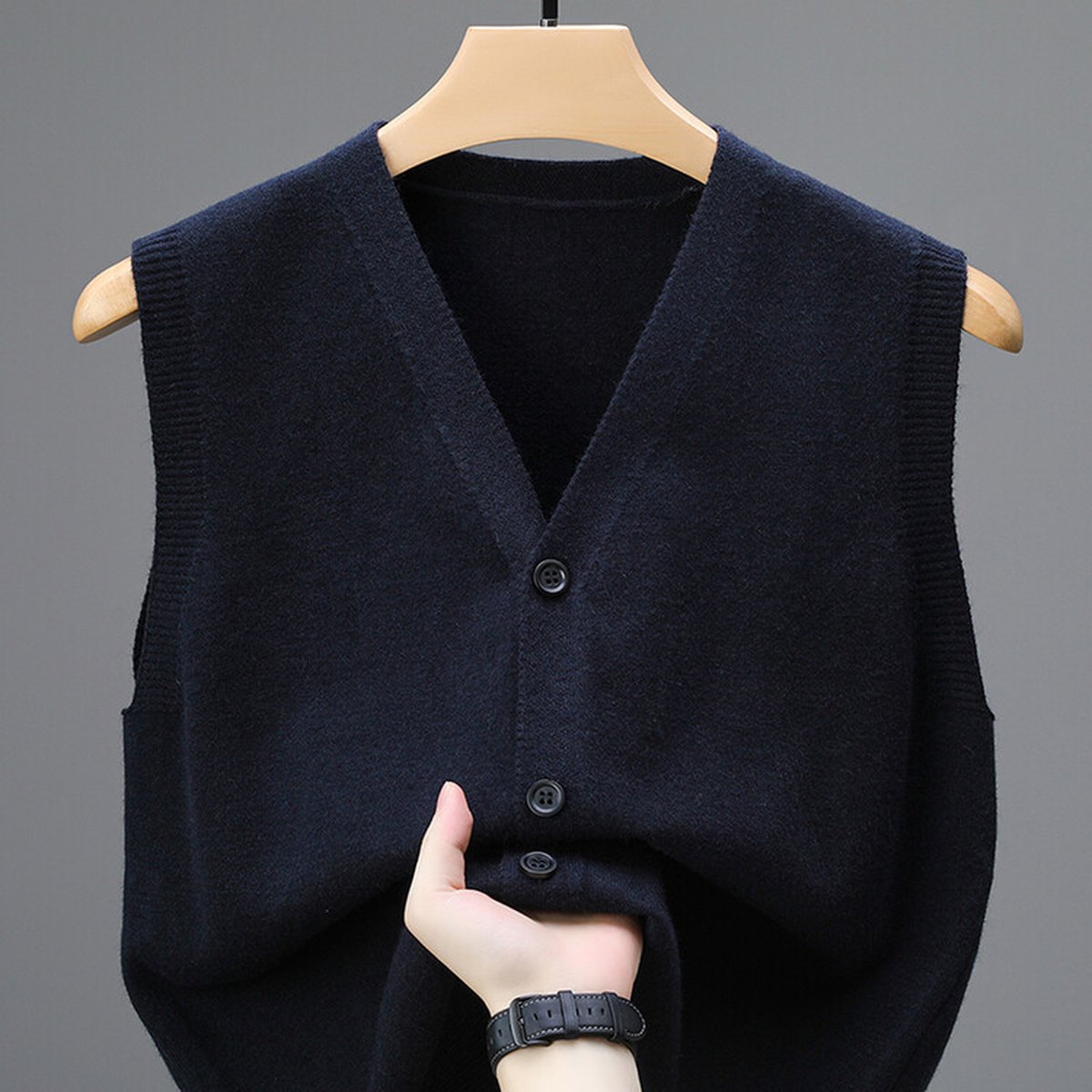 Men's Loose Sleeveless Knitwear Vest