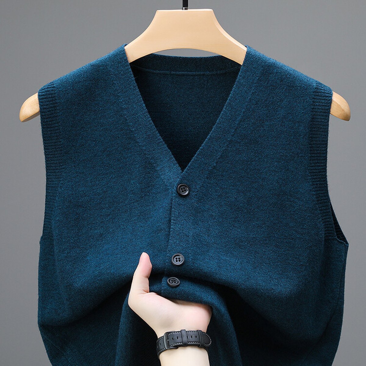 Men's Loose Sleeveless Knitwear Vest