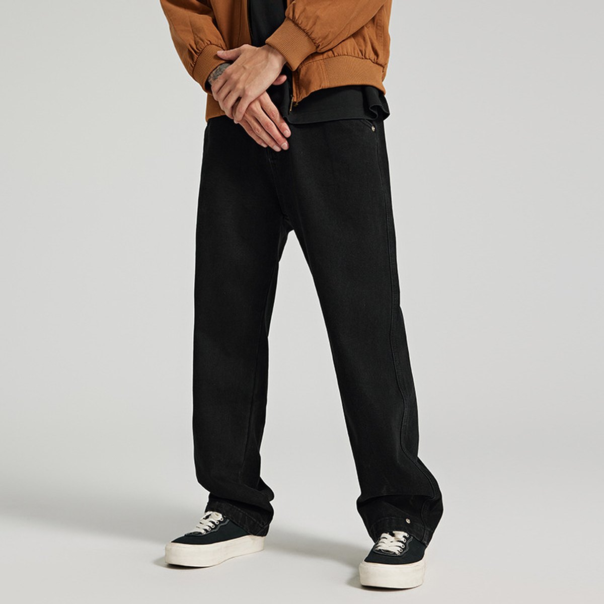 Men's Loose Straight Jeans