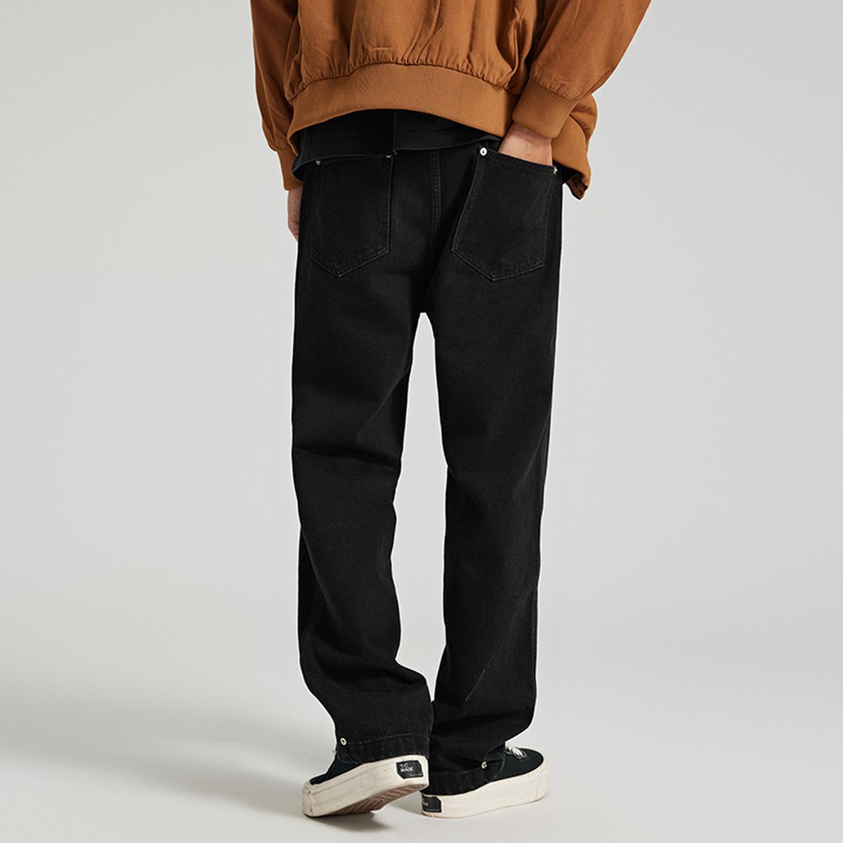 Men's Loose Straight Jeans