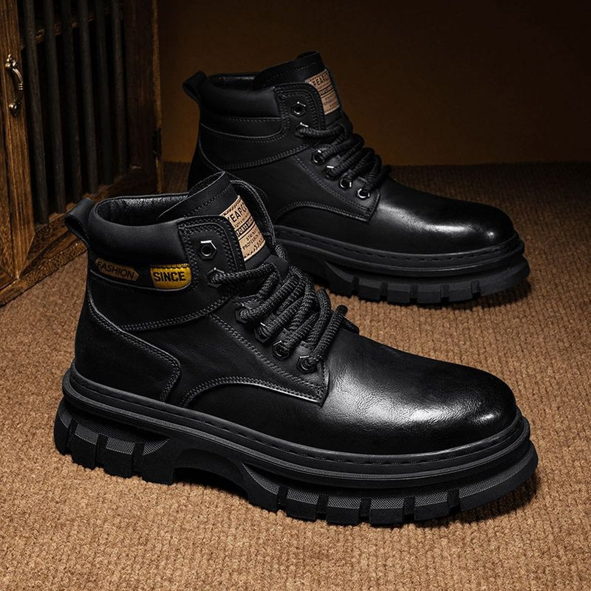 Men's Martin Boots High Top British Working Wear