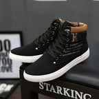 Men's Martin Boots Lace-up Flat Shoes