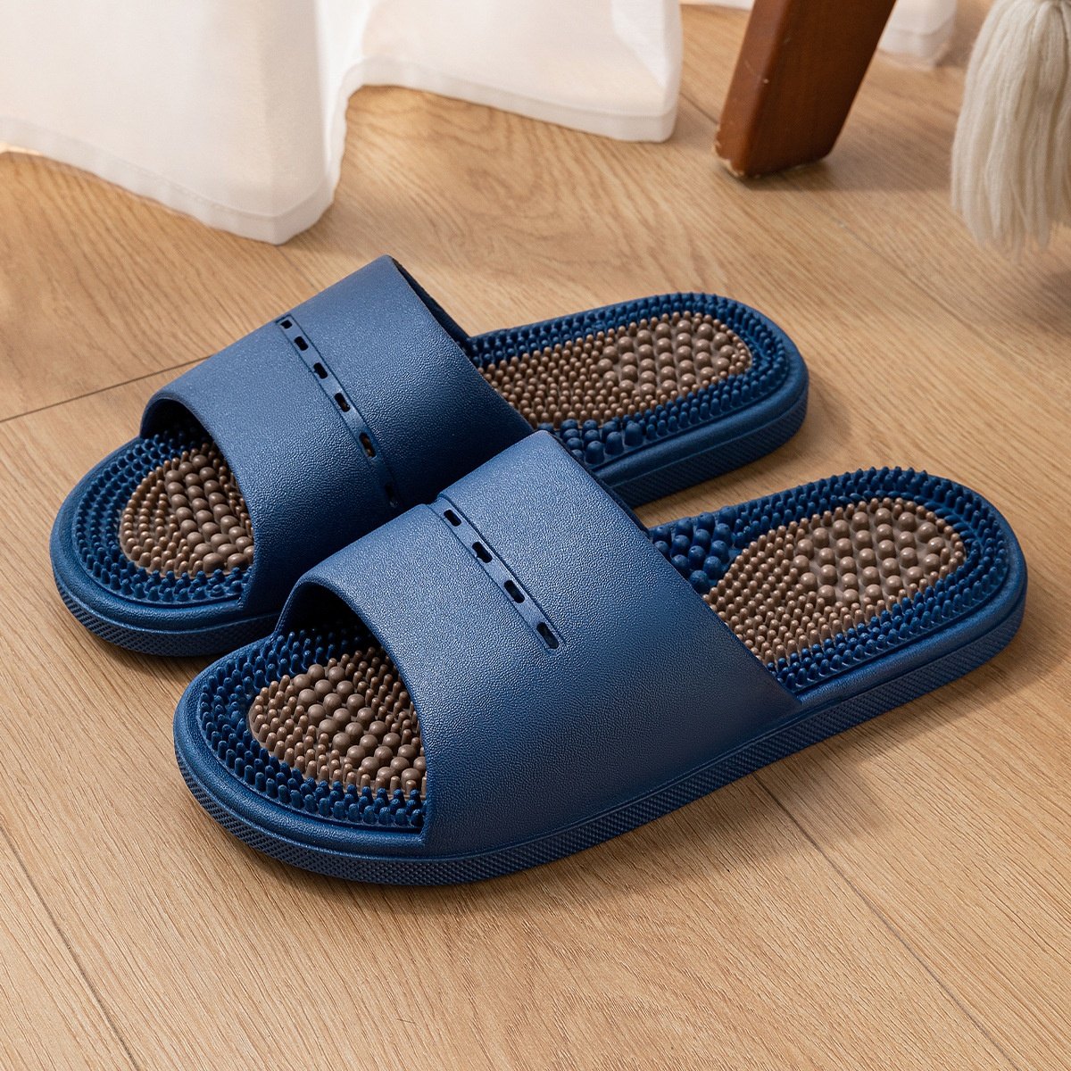 Men's Massage Slippers Indoor Home Bathroom Use Foot