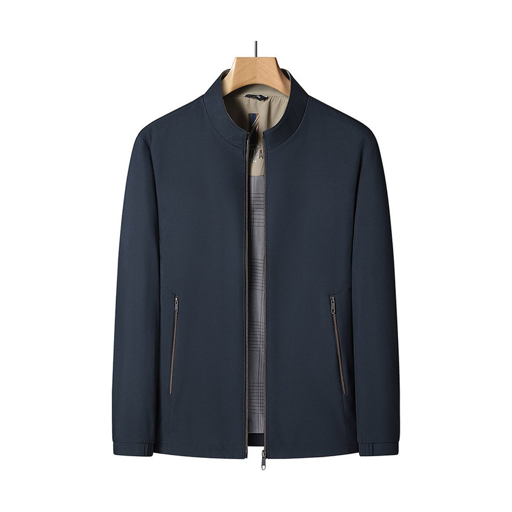 Men's Middle-aged Fleece Padded Jacket